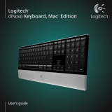 Logitech diNovo Keyboard - Mac Edition Manual do proprietário