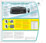 Logitech MX 3000 Manual do proprietário