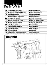 Makita BHR200 Manual do proprietário