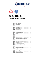 Nilfisk MX 103 C Manual do proprietário