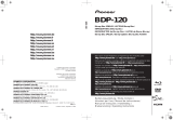 Pioneer BDP-120 Manual do proprietário