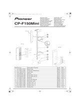 Pioneer CP-F150MINI Manual do proprietário