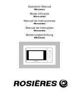 ROSIERES RSK 205 RB Manual do proprietário