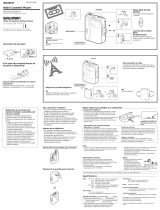 Sony WM-FX163V Manual do proprietário