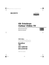 Sony KV-21FV1E Manual do proprietário