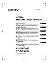 Sony KV-28FQ86E Manual do proprietário