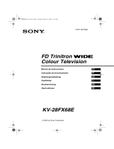 Sony KV-28FX68E Manual do proprietário