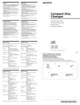 Sony CDX-705 Manual do proprietário
