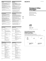 Sony CDX-727 Manual do usuário