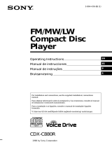 Sony CDX-C880R Manual do usuário