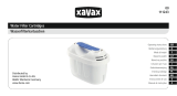 Xavax Water Filter Cartridges Manual do usuário
