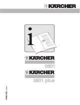 Kärcher 2601 Manual do proprietário