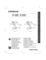 Hitachi DV 14DSDL Handling Instructions Manual