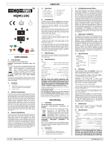 HQ Power HQM119C Manual do usuário