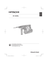 Hitachi DH 36DBL Manual do usuário