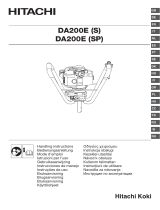 Hitachi DA200E(SP) Manual do usuário