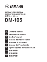 Yamaha DM-105 Manual do proprietário
