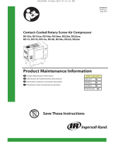 Ingersoll-Rand RS18i Product Maintenance Information