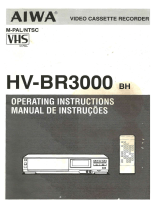 Aiwa HV-BR3000 Operating Instructions Manual