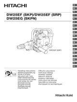 Hitachi DW25EF(SRP) Manual do usuário