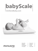 Miniland Baby 89187 Manual do usuário
