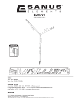 Sanus ELM701 Manual do usuário