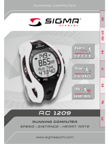 Sigma RC 1209 Manual do usuário