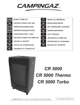 Campingaz CR 5000 Turbo Manual do proprietário