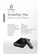 Iomega 34434, ScreenPlay Plus HD Media Player Manual do proprietário