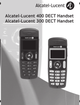 Alcatel-Lucent 400 DECT Manual do usuário