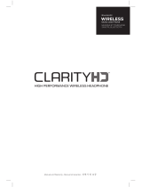 Monster Clarity HD Bluetooth Headphones Manual do usuário