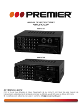 Premier AMP-5708 Manual do usuário