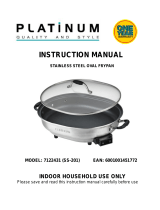 Platinum 7122431 (SS-201) Manual do usuário
