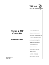 Varian Turbo-V 250 969-9504 Manual do usuário