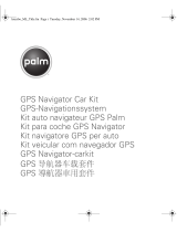 Palm GPS NAVIGATOR CAR KIT Manual do usuário