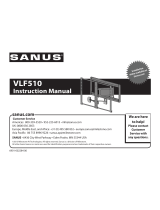 Sanus VLF510 Manual do usuário