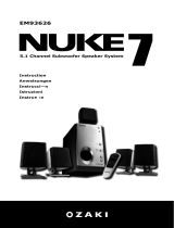 Ozaki Nuke7 Instruções de operação