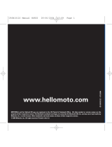 Motorola HS820 - Headset - Over-the-ear Manual do usuário