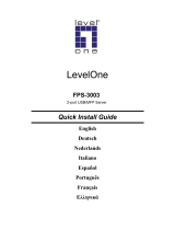 LevelOne FPS-3003 Manual do usuário