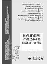 Hyundai HYWE 20-90 PRO Manual do usuário