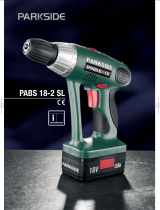 Parkside KH 3101 2 SPEED RECHARGEABLE ELECTRIC DRILL DRIV… Manual do usuário