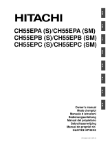 Hitachi CH55EPCSM Manual do proprietário