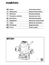 Maktec MT361 Manual do usuário