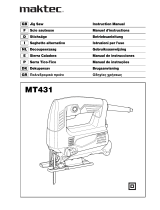 Makita MT431 Manual do proprietário