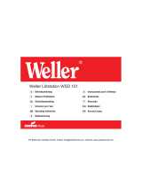 Weller WSD 151 Operating Instructions Manual