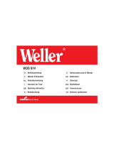 Weller WD 81V Operating Instructions Manual