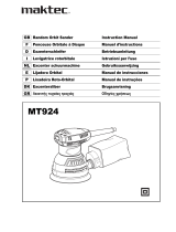 Makita MT924 Manual do proprietário