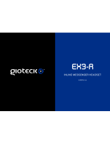 Gioteck EX3-R Manual do usuário