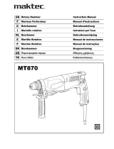 Maktec MT870 Manual do usuário