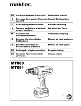 Maktec MT081 Manual do proprietário